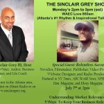 Relentless On The Air! 1st Live Radio Interview in 5yrs/Live Radio With Dr-Sinclair N. Grey III