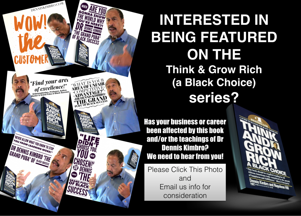 think and grow rich black info email web series